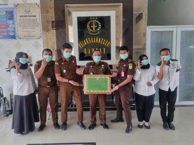 Bidang Intelijen Kejari Kampar, Raih Penghargaan Peringkat 3 Terbaik