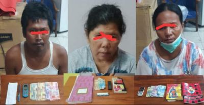 Brantas Perjudian, 3 orang terduga sebagai agen Togel