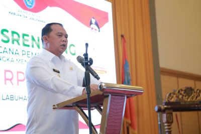 Buka Musrenbang, Bupati Erik Menghimbau Saling gotong royong Bolo Labuhanbatu