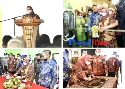 Bupati Bengkalis, Meresmikan Pemakaian Kantor Kecamatan Bathin Solapan