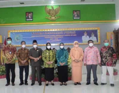 Bupati Dampingi Ketua Dekranasda Ikuti Webinar dan Talkshow Toba Jou- Jou