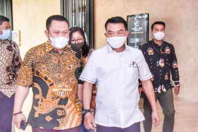 Bupati Kampar Bincang Dengan Kepala Staf Kepresidenan RI Pada Hari Kedua Festival HAM 2021