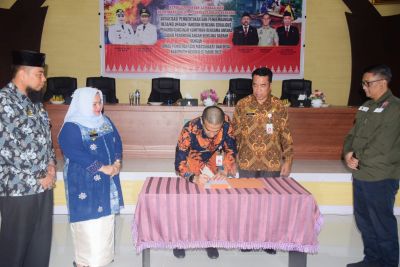 Bupati Kasmarni Buka Sosialisasi Pembentukan dan Pengembangan Desa Tangguh Bencana