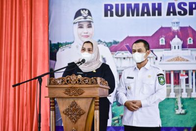 Bupati Bengkalis Kasmarni  resmi Launching program unggulan Wisma daerah sebagai rumah aspirasi