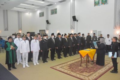 Bupati Kasmarni Lantik 38 Pejabat Administrator dan Pengawasan,Ini Namanya