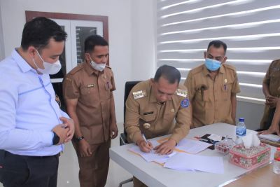 Bupati Labuhanbatu Tandatangani MoU Dengan PT. PLN UP3 Rantauprapat