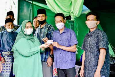Bupati Perempuan pertama, Tidak disangka oleh masyarakat dan mendapatkan apresiasi di Bagan Banio