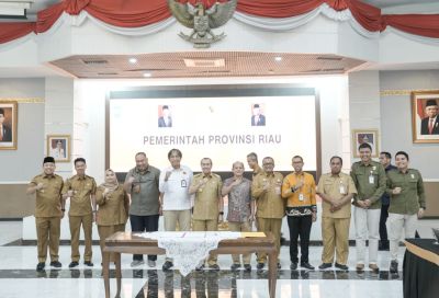 Bupati Rohil Ikuti Rapat Koordinasi Terkait Participating Interest 10 Persen Diwilayah Kerja Rokan