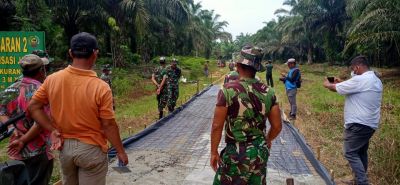 Dandim 0303 Sambut,Kasiter Kasrem 031 Wira Bima Letkol Hipmi Maulana Farhan