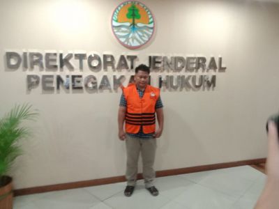 Diduga  General Manager PMKS PT SIPP Ditahan Gakkum KLHK RI