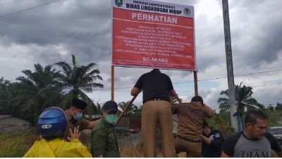 DLH Akhirnya Tutup Produksi PKS PT SIPP Duri, Cemari Lingkungan dan tak Gubris Peringatan DLH