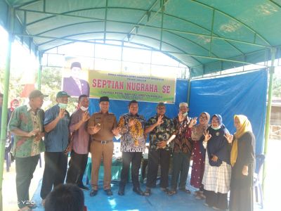 DPRD Bengkalis Septian Nugraha SE, Sapa warga Saat reses dengan penuh senyuman dan riang