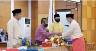 DPRD Gelar Rapat Paripurna, Tetapkan Alfedri - Husni Paslon Bupati - Wakil Bupati Terpilih