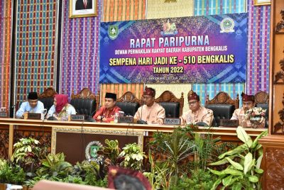 DPRD Kabupaten Bengkalis Gelar Rapat Paripurna Hari Jadi ke-510