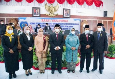 DPRD Kabupaten Labuhanbatu Melakukan Rapat Paripurna Penetapan Bupati Terpilih