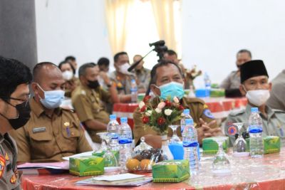 Forkopimda Kabupaten Labuhanbatu Raya Gelar Rakor Percepatan Vaksinasi Dosis ke-2