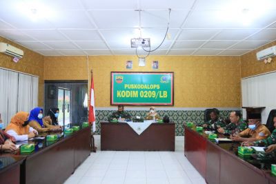 FORKOPIMDA Labuhanbatu Rapat Persiapan Peringatan Harganas Tahun 2021