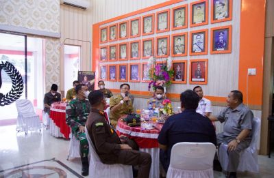 Forkopimda Labuhanbatu Raya Rapat Kordinasi Optimalisasi Covid-19
