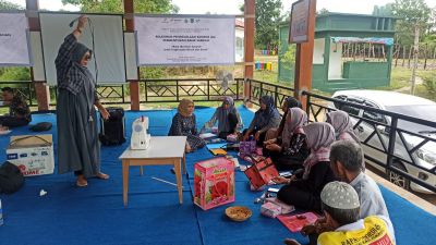 Gandeng BRGM, PHR Edukasi Warga Rohil untuk Pengelolaan Sampah dan Cegah Karhutla