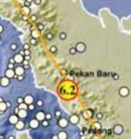 Gempa 6,2 M Guncang Pasaman Barat, Getaran hingga Sampai ke Riau