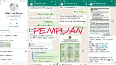 Hati-hati Penipuan, Nomor WA Pasang Foto Anak Bupati Bengkalis