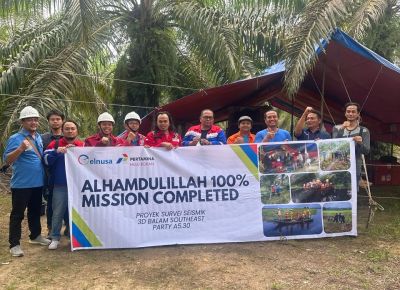 Produksi Migas melalui Eksplorasi: Kolaborasi ELNUSA dan PHR Sukses Rampungkan Proyek Survei Seismik