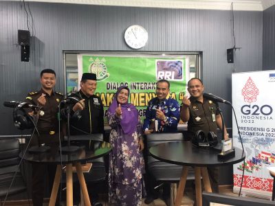 Jaksa Menyapa di RRI Pro 2 Pekanbaru, Ini Diangkat Topik Kejari Kampar