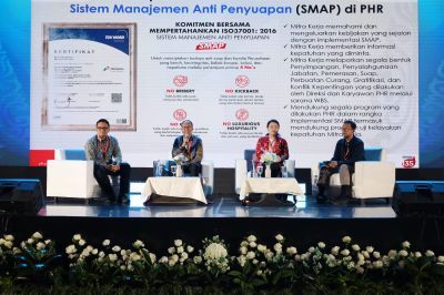 Jalankan Tata Kelola Perusahaan, PHR Dorong Mitra Kerja Komitmen Terhadap Anti Korupsi