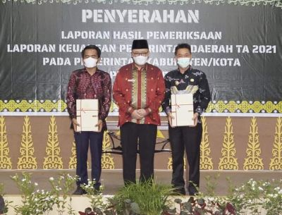 Kabupaten Rokan hilir Kembali Raih Opini WTP Dari BPK RI
