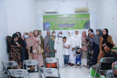 Keluarga Besar Diskominfo Labuhanbatu Memperingati Maulid Nabi Muhammad SAW 1443 H