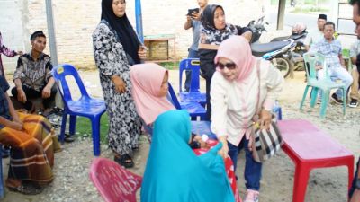 Keluarga Korban Hanyut di Sambangi Plt Bupati Labuhanbatu
