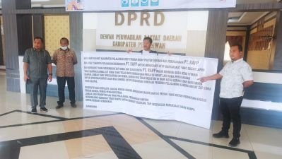 Ketua DPRD Pelalawan Baharuddin SH : Kita Akan Proses Aspirasi Saparudin