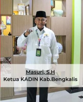 Ketua Kadin Bengkalis Masuri, SH,Siapkan 3.000 Dosis Vaksin Covid-19