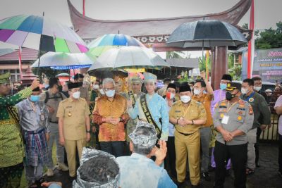 Kunker Sekaligus Pulang Kampung, Mendagri Malaysia Dato' Seri Hamzah Merupakan Keturunan Kampar