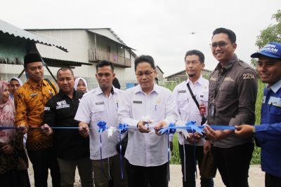 Launching WASH PROGRAM LAZnas PHR dan YBM BRILian,200 keluarga tak lagi krisis Air Bersih