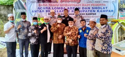 Lomba Azan Dan Sholat Antar Muallaf Se-Kampar, Kajari Kampar Resmikan