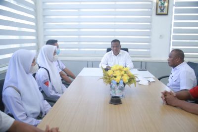 Lulus Seleksi Disumut, 3 Paskibra Labuhanbatu Suan Ke PJ.Bupati