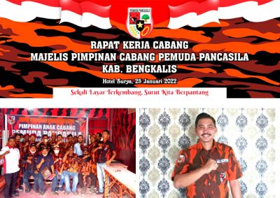 PAC PP Bathin Solapan Tuan Rumah, Rakercab MPC Bengkalis di Hotel Surya Duri