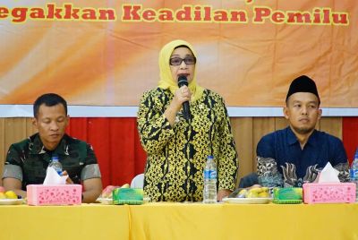 Pelantikan Panwaslu Kecamatan se-Kabupaten Labuhanbatu Dihadiri Plt Bupati