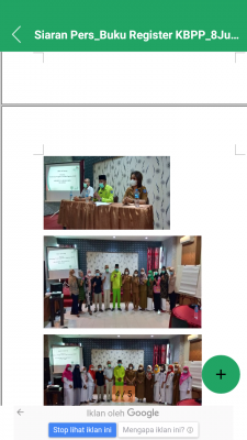 Pemkab Labuhanbatu Kenalkan Buku Register KB Pasca Persalinan