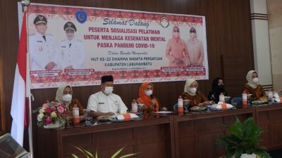 Penasehat DWP Labuhanbatu  : Komunikasi dan Silahturahmi dapat Menghilangkan Rasa Bosan, Stress dan 