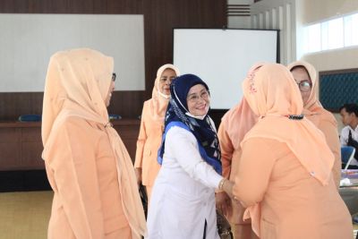 Pertemuan DWP Kabupaten Labuhanbatu Diisi Sosialisasi tentang Kanker