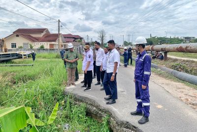 PHR Gerak Cepat Perbaiki Jalan Seroja Duri, Untuk Keselamatan Pengendara
