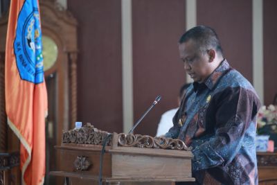 PJ Bupati Labuhanbatu Sampaikan Nota Jawaban Keuangan Pertanggungjawaban APBD 2020