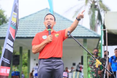 PJ.Bupati Labuhanbatu Dan Dandim0209/lb Silaturahmi Bersama Para Pelaku Usaha