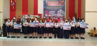 Plt. Kadis Pendidikan Labuhanbatu Tutup Perlombaan Cerdas Cermat Tingkat SLTP se-Kabupaten Labuhanba