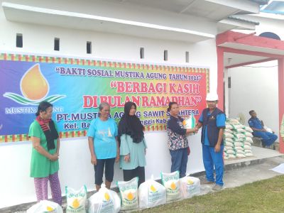 PMKS PT MASS Balairaja Bagikan 558 Paket Sembako dan Santunan Anak Yatim