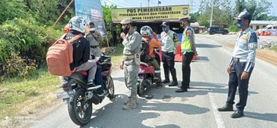 Polda Riau Dirikan 58 Pos Penyekatan, Peniadaan Mudik Lebaran 2021