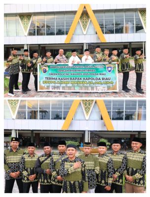 Polda Riau Lepas 10 Bhabin Peraih Green Policing Award ke Tanah Suci