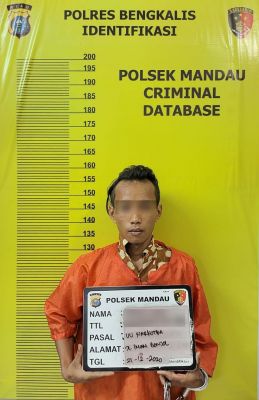 Polres Bengkalis dan Taem Opsnal Polsek Mandau,Berhasil Amankan Dua Orang diduga Pengedar Shabu